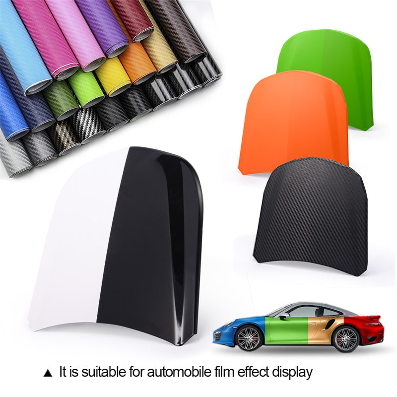 FOSHIO Metal Bonnet Display Model Car Paint Protection Wrapping Vinyl